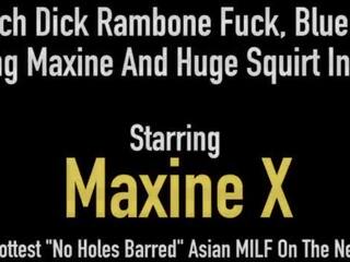 Ασιάτης/ισσα persuasion maxine x fucks ογκώδης 24 ίντσα manhood & τρελό καβλί μηχανή!